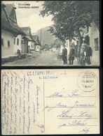 97240 MURÁNY 1919.07.29. Képeslap, érdekes , átalakított Bélyegzéssel, Cseh Tábori Postával.  /  HUNGARY / SLOVAKIA - Used Stamps