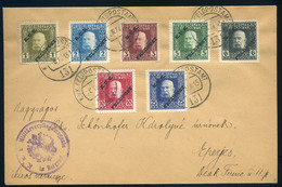 97234 I. VH. Belgrad, Dekoratív Feldpost Bélyeges Levél Eperjesre Küldve  /  WW I. Belgrad Decorative Field Post Stamp L - Covers & Documents
