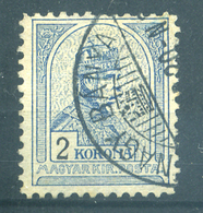 98158 1904 Turul 2K 11 1/2 Fogazás (40.000) - Used Stamps
