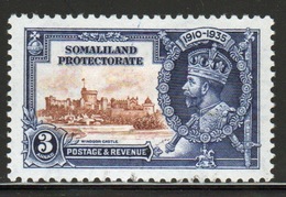 Somaliland Protectorate 1935 George V Three Anna Silver Jubilee Stamp. - Somaliland (Protectorat ...-1959)