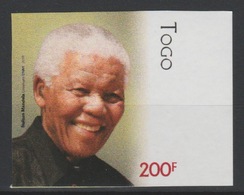 Togo 2018 Mi. ? Stamp IMPERF ND Joint Issue PAN African Postal Union Nelson Mandela Madiba 100 Years - Togo (1960-...)