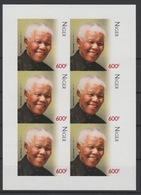 Niger 2018 Mi. ? M/S IMPERF ND Joint Issue PAN African Postal Union Nelson Mandela Madiba 100 Years - Niger (1960-...)