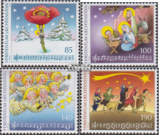 Liechtenstein 1785-1788 (kompl.Ausg.) Postfrisch 2015 Weihnachten - Unused Stamps