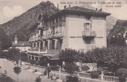 SAN DALMAZZO DI TENDA-CUNEO-GRAND HOTEL-CARTOLINA ANNO 1915-1925 - Cuneo