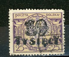 POLOGNE: Tp COURANT N° Yvert  271  Obli. - Used Stamps