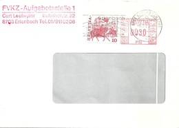 Ganzsachen Freistempel GSFSt-74  "FVKZ Aufgebotsstelle Erlenbach"       1982 - Brieven En Documenten