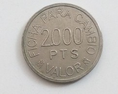 RECREATIVOS FRANCO 2000 PESETAS - Otros & Sin Clasificación