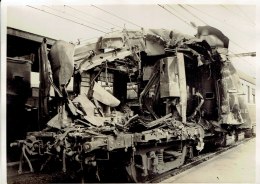 Accident De Chemin De Fer à Etampes Photo Meurisse - Trains