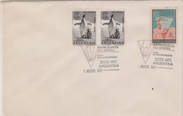 Argentina 1971 Muestra Filatelica Antarctica  Ca 5 Agosto 1971 Cover  (40100) - Brieven En Documenten