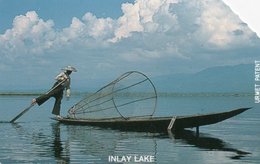 PHONE CARD-MYANMAR-INLAY LAKE - Myanmar