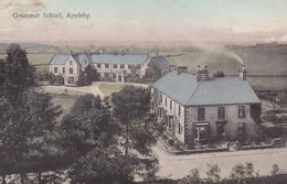 Postcard Grammar School Appleby PU 1911 By Tuck Hand Coloured Collotype My Ref  B12378 - Appleby-in-Westmorland