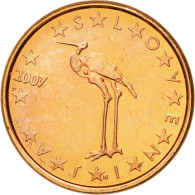 Slovénie, Euro Cent, 2007, SPL, Copper Plated Steel, KM:68 - Slowenien
