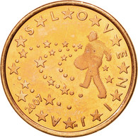 Slovénie, 5 Euro Cent, 2007, SUP+, Copper Plated Steel, KM:70 - Slovénie