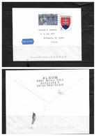 O) 1993 SLOVAKIA, ST JOHN NEPOMUK SCOTT 158, ARMS SCOTT 150, AIRMAIL- ALBUM RNDR MICHAL ZIKA, TIPE I-II-III, FDC XF - FDC