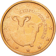 Chypre, 2 Euro Cent, 2008, SUP+, Copper Plated Steel, KM:79 - Cyprus