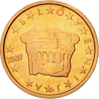 Slovénie, 2 Euro Cent, 2007, SUP+, Copper Plated Steel, KM:69 - Slowenien