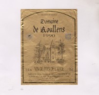 ETIQUETTE DE VIN DOMAINE DE ROULLENS 1990! - Vin De Pays D'Oc