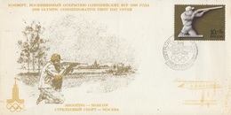 Enveloppe  FDC   1er  Jour   U.R.S.S    Jeux  Olympiques  MOSCOU   1980 - Ete 1980: Moscou