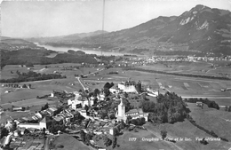 ¤¤  -   SUISSE   -   GRUYERES   -  Broc Et Le Lac   -  Vue Aérienne      -  ¤¤ - Broc