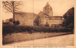 ¤¤  -   MELLE    -  Eglise Saint-Savinien, Ancienne Prison Du XIIe Siècle   -  ¤¤ - Melle