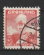 MiNr. 26 - 27 Dänemark Grönland       1946, 1. Aug. Freimarken: König Christian X. - Gebruikt