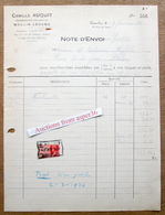 Représentant Exclusif Du "Moulin-Légume" Camille Auquit, Rue De Namur, Gosselies 1936 - 1900 – 1949