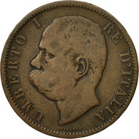 Monnaie, Italie, Umberto I, 10 Centesimi, 1894, Birmingham, TB+, Cuivre, KM:27.1 - 1878-1900 : Umberto I.