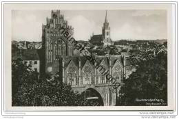 Neubrandenburg - Treptower Tor - Foto-AK 40er Jahre - Neubrandenburg