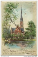 Berlin-Tiergarten - Kaiser Friedrich-Gedächtniskirche - Durchscheinkarte - Verlag W. Hagelberg Akt. Ges. Berlin - Dierentuin