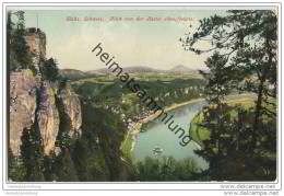 Bastei - Elbe - Sächsische Schweiz - AK Ca. 1910 - Bastei (sächs. Schweiz)