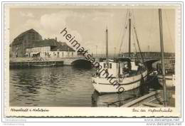 Neustadt Holstein - Bei Der Hafenbrücke - Foto-AK 1940 - Neustadt (Holstein)