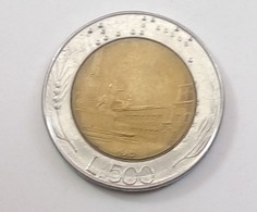 500 LIRE,1987 - 500 Liras
