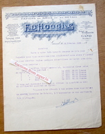 Imprimerie-Lithographie, F. D'Hooghe, Digue De Brabant Gent 1934 - 1900 – 1949