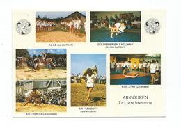 16536 - SPORT - LUTTE BRETONNE - GOUREN - (BERRIEN - Finistère) - Wrestling