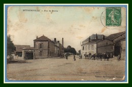 CPA Bétheniville Rue De Reims Voy 1913 > Braux (défauts Voir !) - Bétheniville