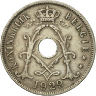 Monnaie, Belgique, 25 Centimes, 1929, TTB, Copper-nickel, KM:69 - 25 Cents