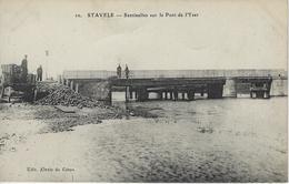 WatoStavele   -   Sentinelles Sur Le Pont De L'Yser  -   1922 - Alveringem