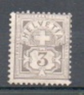 SVIZZERA  1882-99  3 C. Nuovo * - Neufs