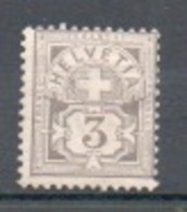 SVIZZERA  1882-99  3 C. Nuovo * - Ungebraucht