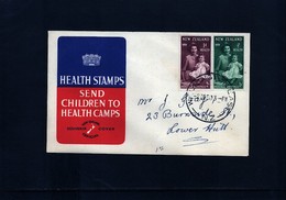 New Zealand 1950 Health Stamps  Interesting Cover - Briefe U. Dokumente