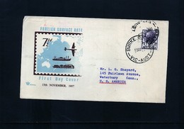 Australia 1957 New Definitive Stamp FDC - Lettres & Documents