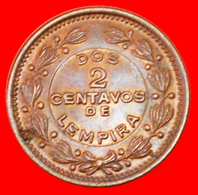 # USA (1939-1956): HONDURAS ★ 2 CENTAVOS DE LEMPIRA 1956 MINT LUSTER! LOW START ★ NO RESERVE! - Honduras
