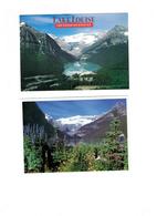 Lot 2 Cpm - Canada - LAKE LOUISE - Fleurs - Moderne Ansichtskarten