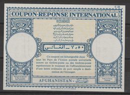 Afghanistan UPU Union Postale Universelle C22 COUPON-REPONSE INTERNATIONAL IRC IAS CRI - Afghanistan