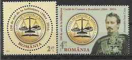 2014 ROUMANIE 5793-94** Justice - Neufs