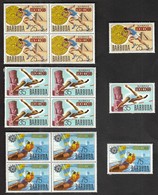 Barbuda 1968 / Olympic Games Mexico / Sailing, Athletics / Mi 28-30 / MNH - Zomer 1968: Mexico-City