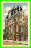 ALEXANDRIA, VA - WASHINGTON MASONIC LODGE - CAPSCO PRODUCT - - Alexandria