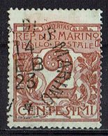 San Marino 1921 // Mi. 68 O (026..855) - Gebraucht