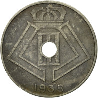 Monnaie, Belgique, 10 Centimes, 1938, TTB, Nickel-brass, KM:112 - 10 Centimes