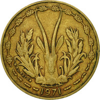 Monnaie, West African States, 10 Francs, 1971, TTB, Aluminum-Nickel-Bronze - Ivory Coast